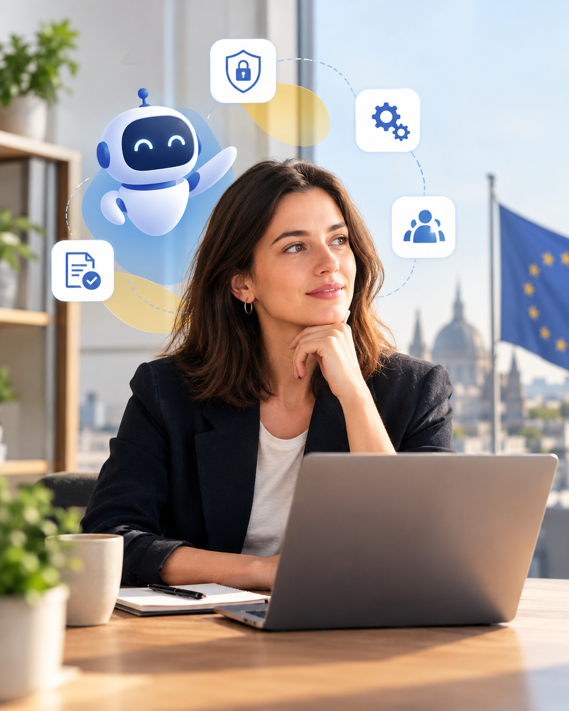 Building trust in AI automation through data security, reliable workflows, and human oversight.